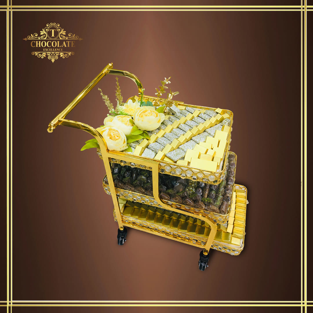 Chocolate Trolley Arrangement Z610
