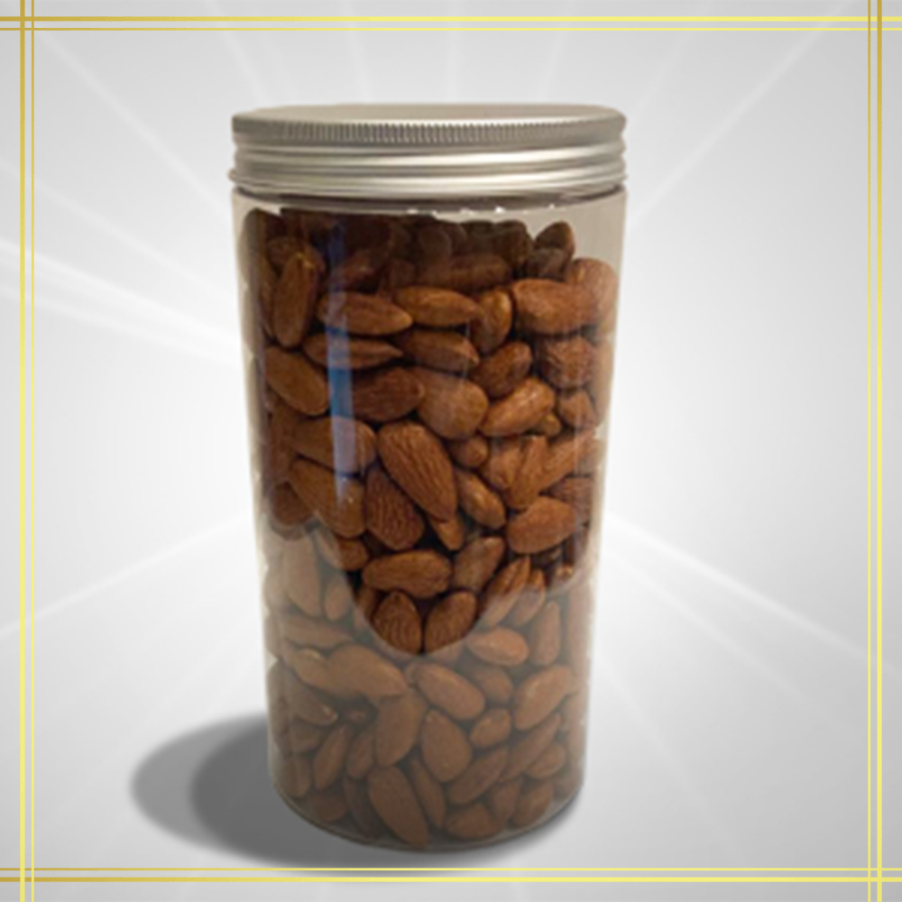 Lemon Almond Plastic Jar Z60